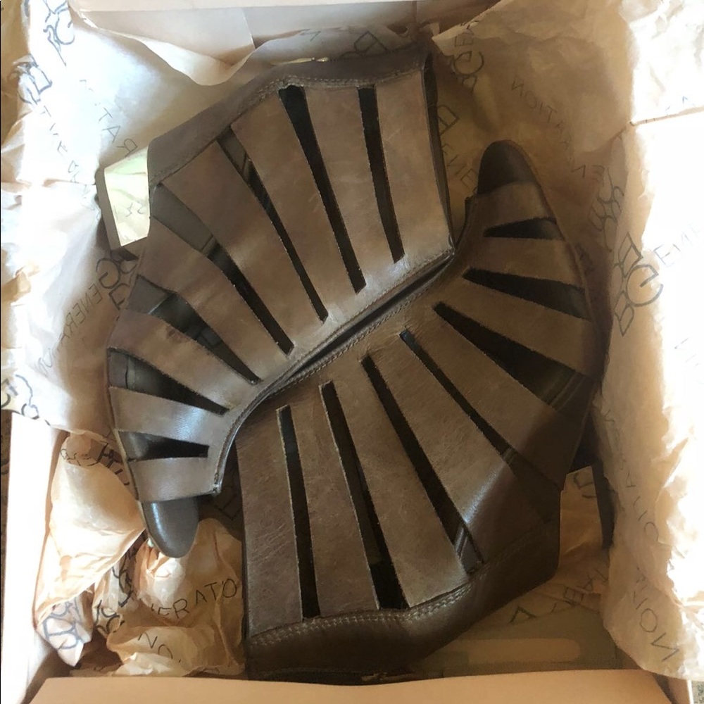 BCBG Wedge Booties